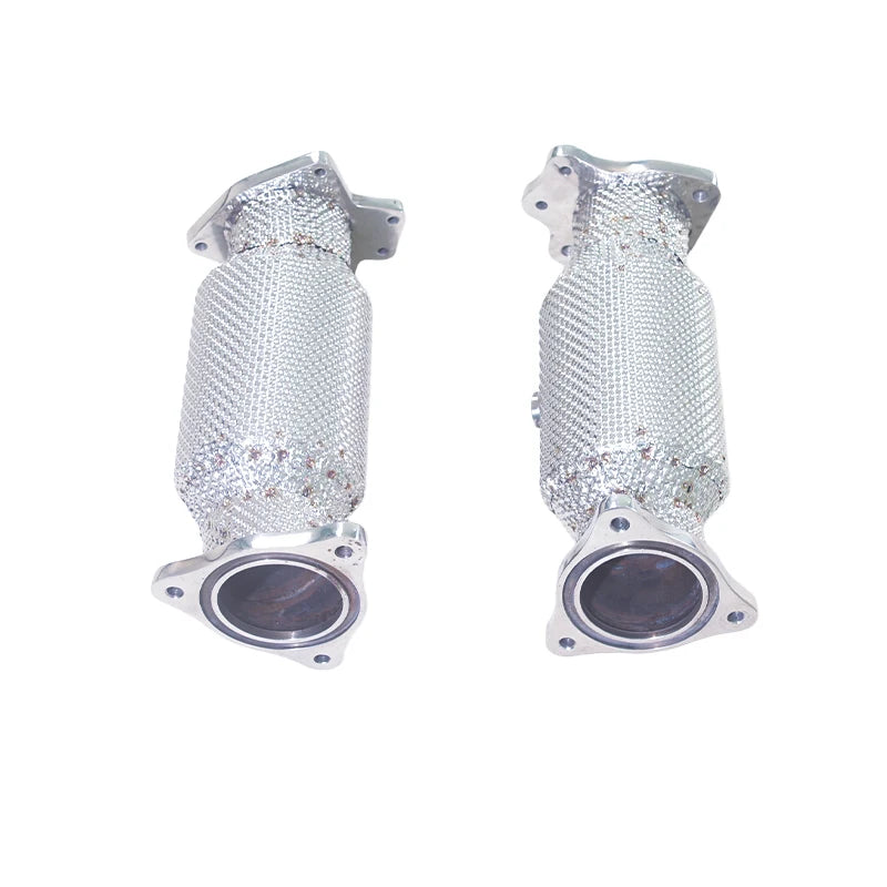 304 Stainless Steel 200-Cell Catted Downpipe for Chevrolet Corvette C8 Z06 5.5L