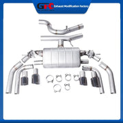 Stainless Steel Valved Cat-Back Exhaust System for Audi S3 2.0T 2014-2023
