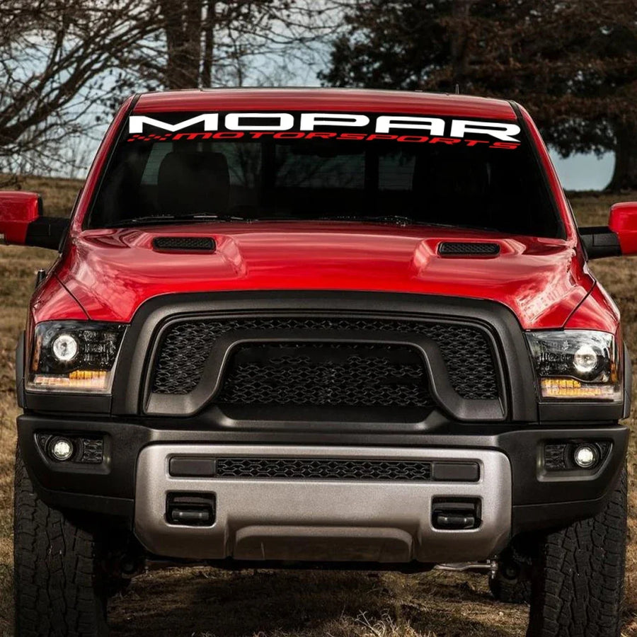MOPAR Motorsport Windshield Decal for 2017–2023 Ram Trucks