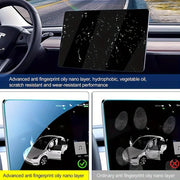 Center Touchscreen Tempered-Glass Screen Protector for Tesla Model 3/Y Highland and Juniper