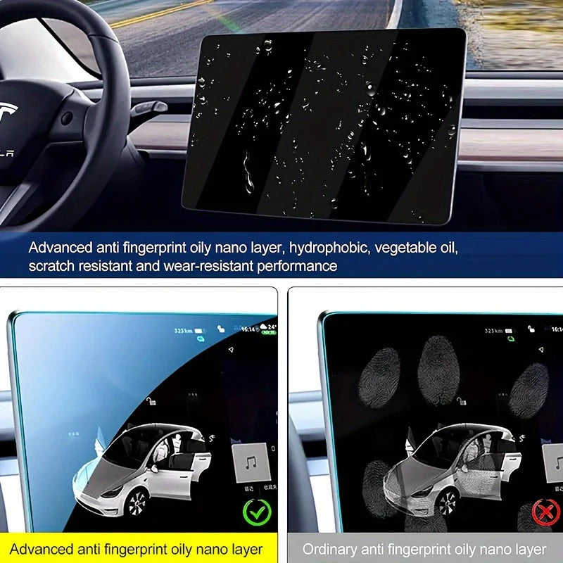 16-inch Center Touchscreen Tempered-Glass Screen Protector for Tesla Model 3/Y Highland and Juniper