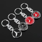 Metal Automotive Logo Keychain for Mercedes-Benz – Multiple Designs