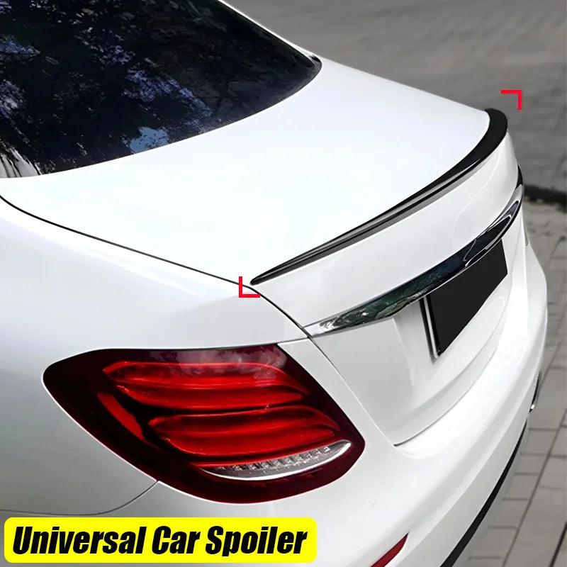Universal Gloss Black Rear Trunk Spoiler