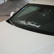JDM Lowrider Reflective Windshield Decal