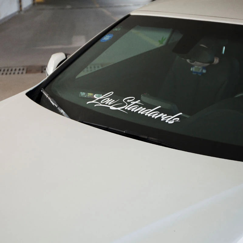 JDM Lowrider Reflective Windshield Decal