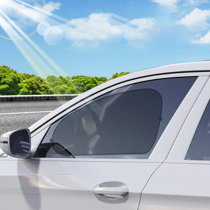 SEAMETAL Two-Piece Car Window Sunshade Set – Front or Rear