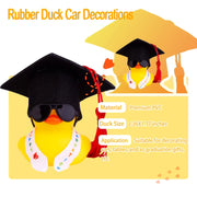 Graduation Rubber Duck Ornaments – 6, 12 or 24 Pieces