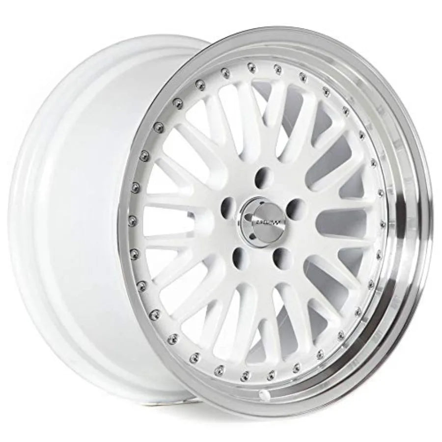 Cp21 18x9.5 Gloss White Wheel 5x114.3 [+20MM]