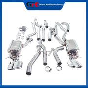 304 Stainless Steel Valved Cat-Back Exhaust System for Mercedes-Benz CLS 63 c218 5.5T 2010-2017