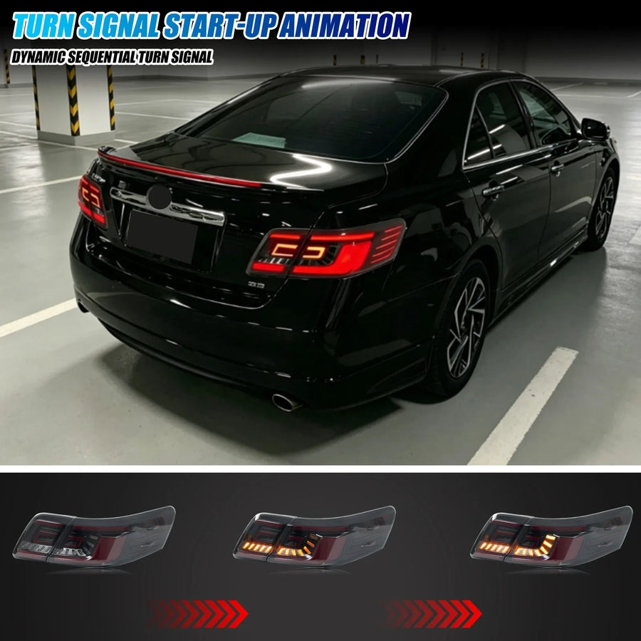 Toyota Camry SE/CE Sequential LED Tail Light Pair – 2007–2011