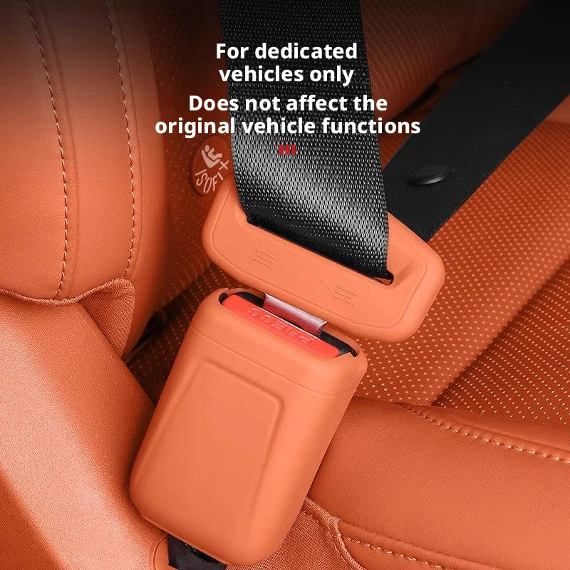 Silicone Seat Belt Buckle Protective Covers – 2-Piece Set