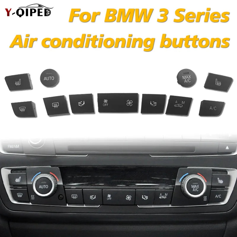 Dashboard Air Conditioning AC Temperature Control Button for BMW 1 2 3 4 F Series F20 F21 F22 F23 F30 F31