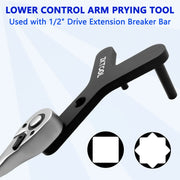 Lower Control Arm Pry Tool for 1/2-Inch Drive Breaker Bars