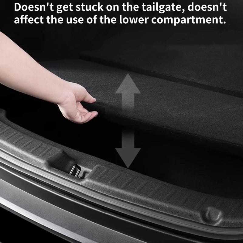 TPE All-Weather Floor Mats and Cargo Liner Set for Tesla Model YL Six Seat