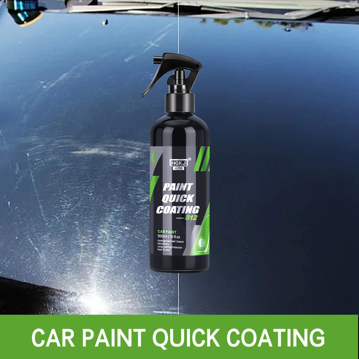Hydrophobic Waterless Car Wax and Quick Coating Spray