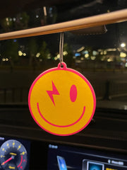 Smiley Face/Freesia Fresh Scent Car Air Freshener