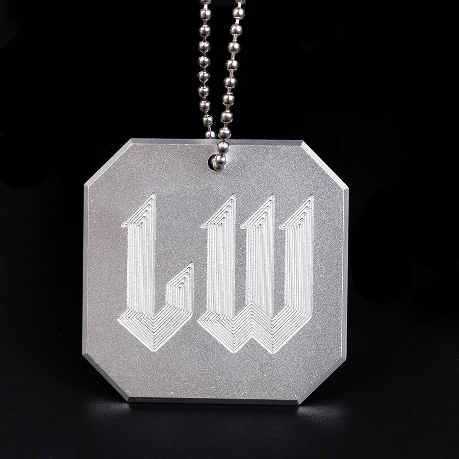 Likewise-Style Metal Shift Knob Emblem & Key Ring