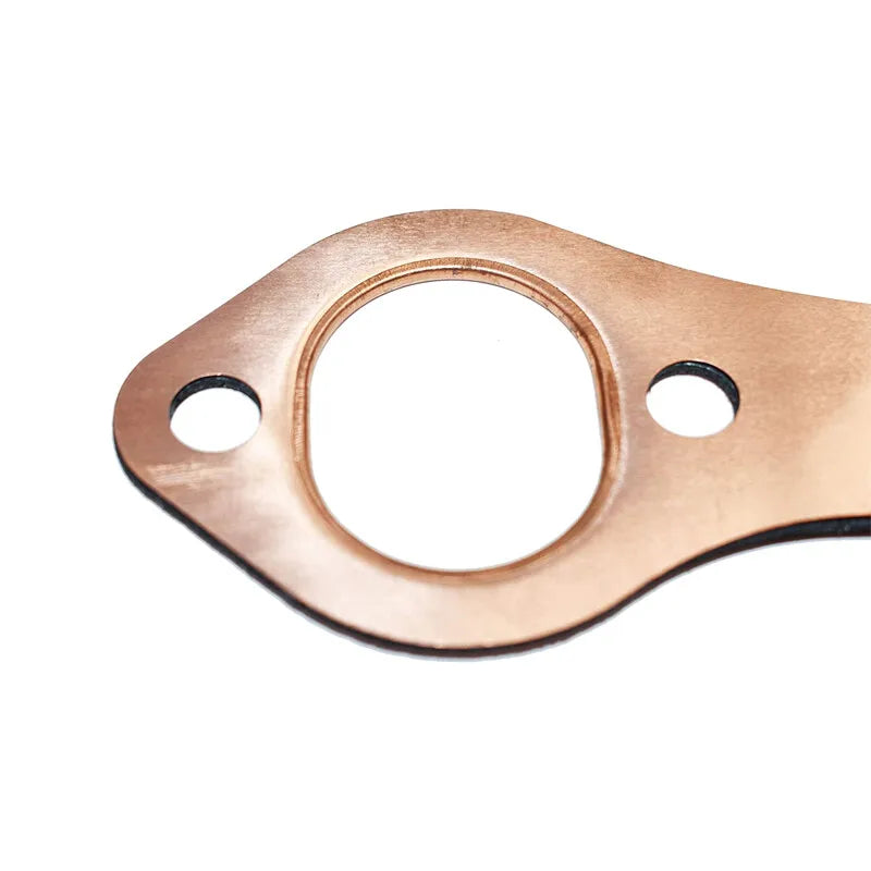 SBC Oval Port Copper Header Exhaust Gaskets for SB Chevrolet 327 305 350 Reusable