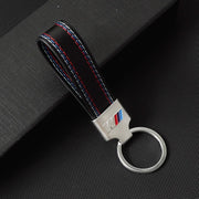Luxury Leather Car Emblem Carving Key Keyring Key Chain for BMW M X1 X2 X3 X4 X5 X6 3 5 Series M2 M3 M4