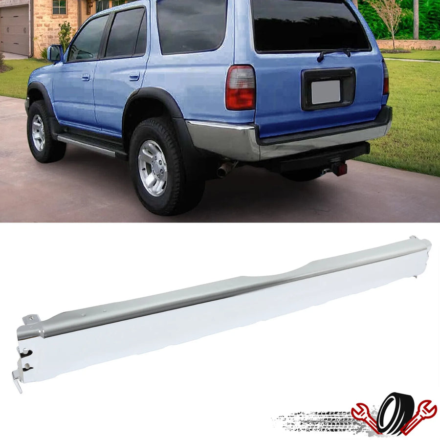 Chrome Steel Step Bumper Face Bar for Toyota 4Runner with Pad Provision 1996-1998