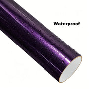 Purple-Gold Diamond Color-Shift Automotive Vinyl Wrap
