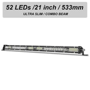 10-Inch/20-Inch LED Work Light Bar – Spot/Flood Combo, 12V–24V