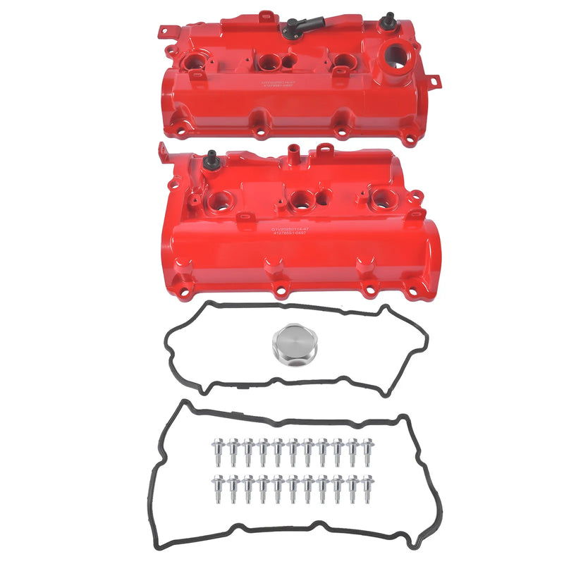 Aluminum Valve Cover Set for Infiniti G37 & Nissan 370Z VQ37VHR 2008-2020