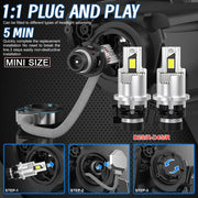 2-Piece D1S/D2S/D3S/D4S/D8S LED Headlight Conversion Bulb – CANBUS