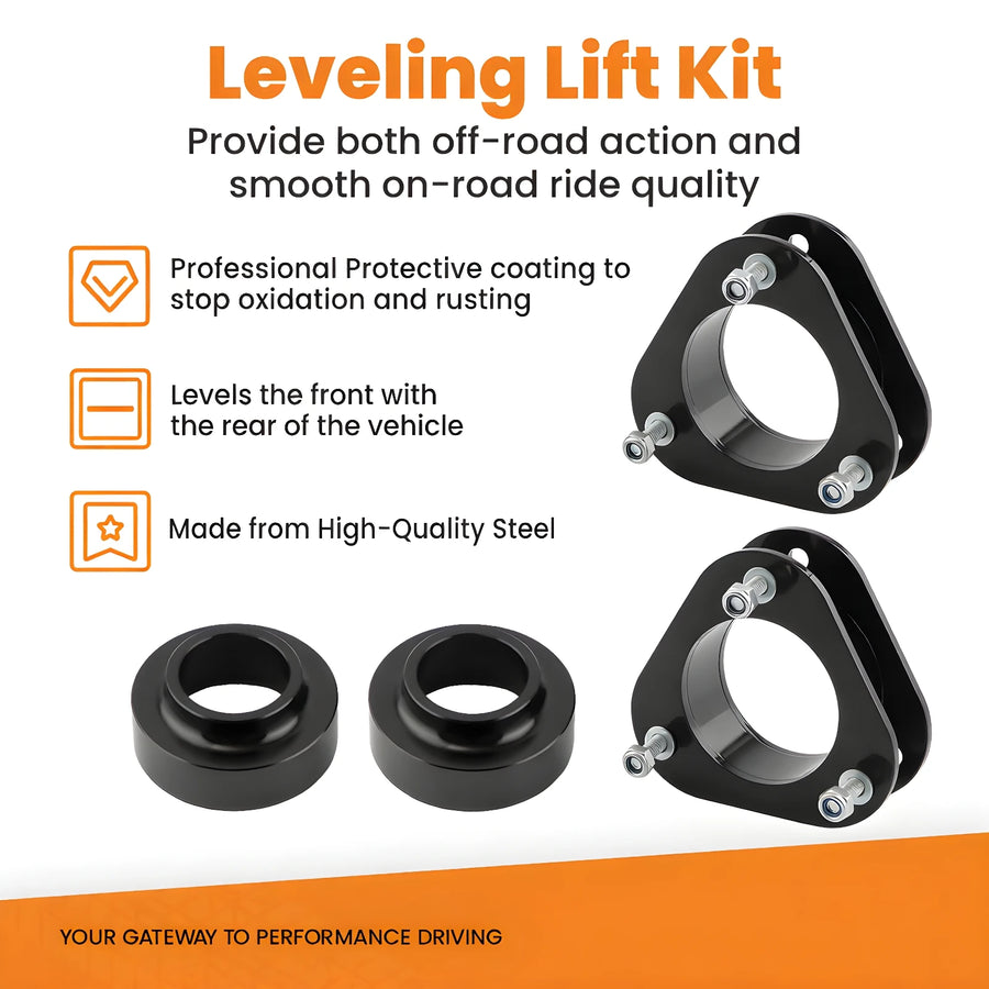 Front 2" Rear 1.5" Full Leveling Lift Kit with Spacers for Toyota RAV4 2006-2018