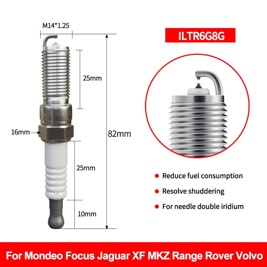 NGK Iridium Spark Plug LRO25605 96621 s60s80 for Ford & Volvo & Lincoln Models