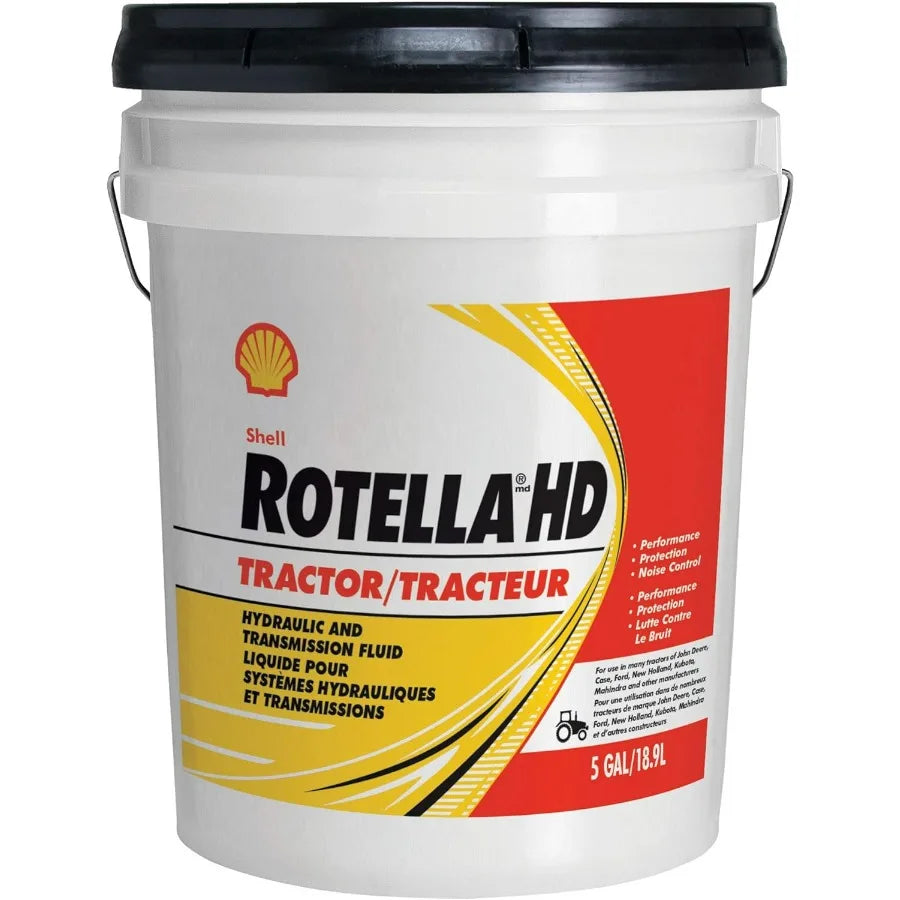 Shell Rotella Heavy Duty Tractor Fluid 10W-30, 5 Gallon Pail