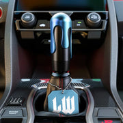 Likewise-Style Metal Gear Shift Badge & Key Ring