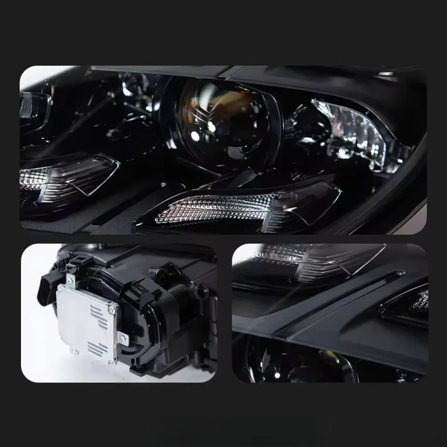 LED Headlight Assembly Set for 2010–2013 Porsche Panamera