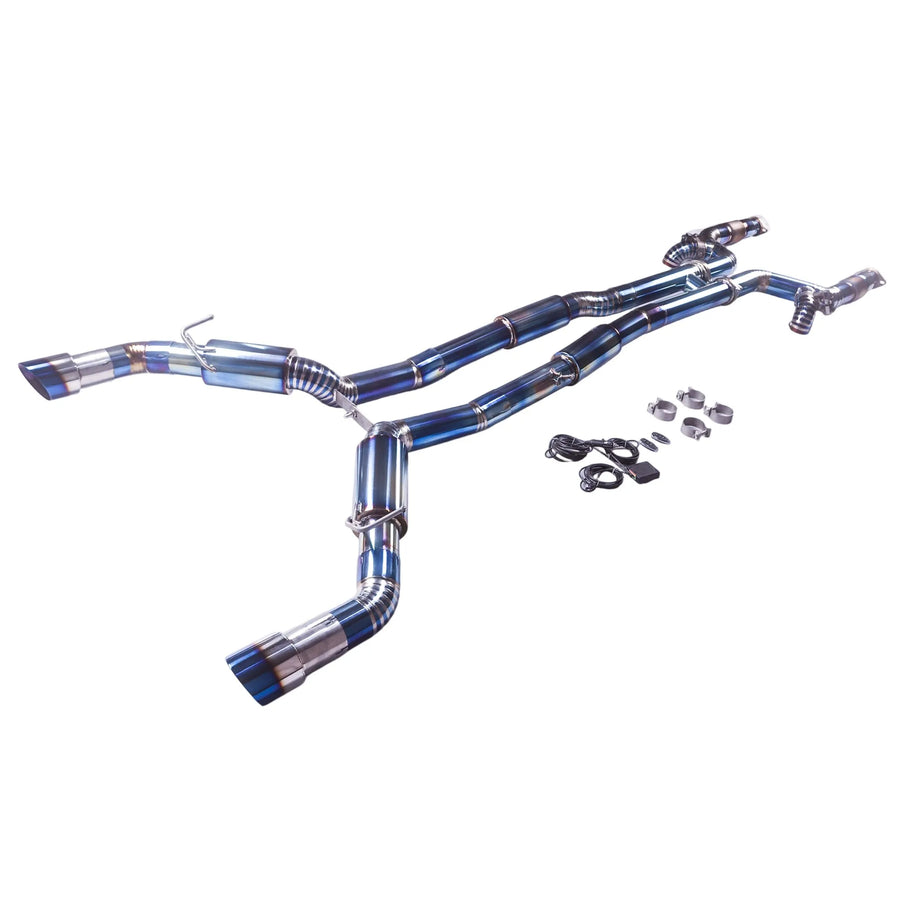 Titanium Alloy Catback Valvetronic Exhaust System for Infiniti 3.0T 2014-2024