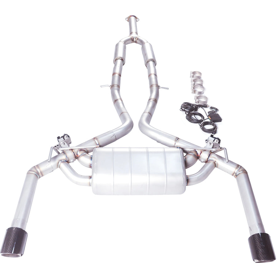 Stainless Steel Valved Cat-Back Exhaust System for Infiniti Q50 2.0T 2014-2024