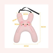 Child Car Neck Pillow and Seat Belt Sleep Support