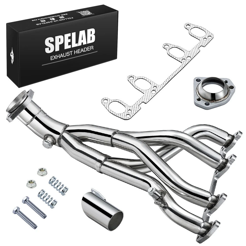 Volkswagen Golf/Jetta Mk2–Mk3 8V Stainless Exhaust Header – 1.8L/2.0L
