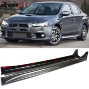 Side Skirt Extension Set for 2008–2015 Mitsubishi Lancer