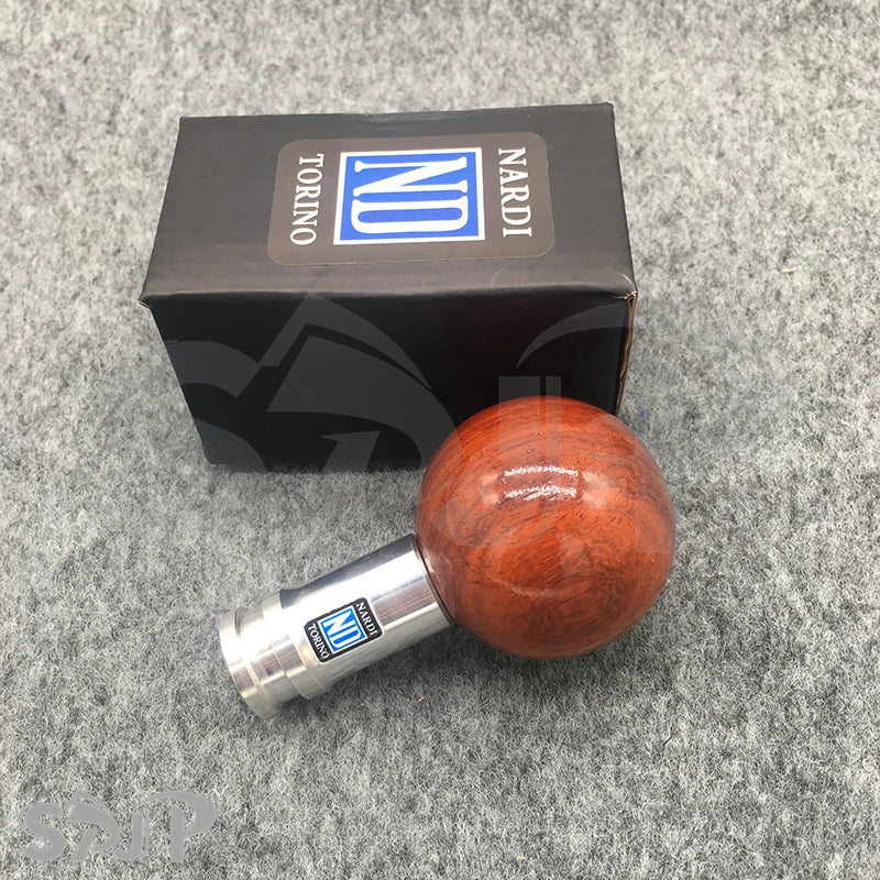Universal Real Wood 6-Speed Manual Gear Shift Knob