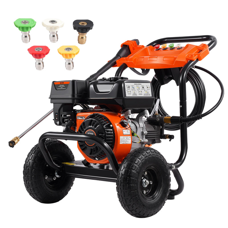 3,500 PSI Gas Pressure Washer – 2.6 GPM
