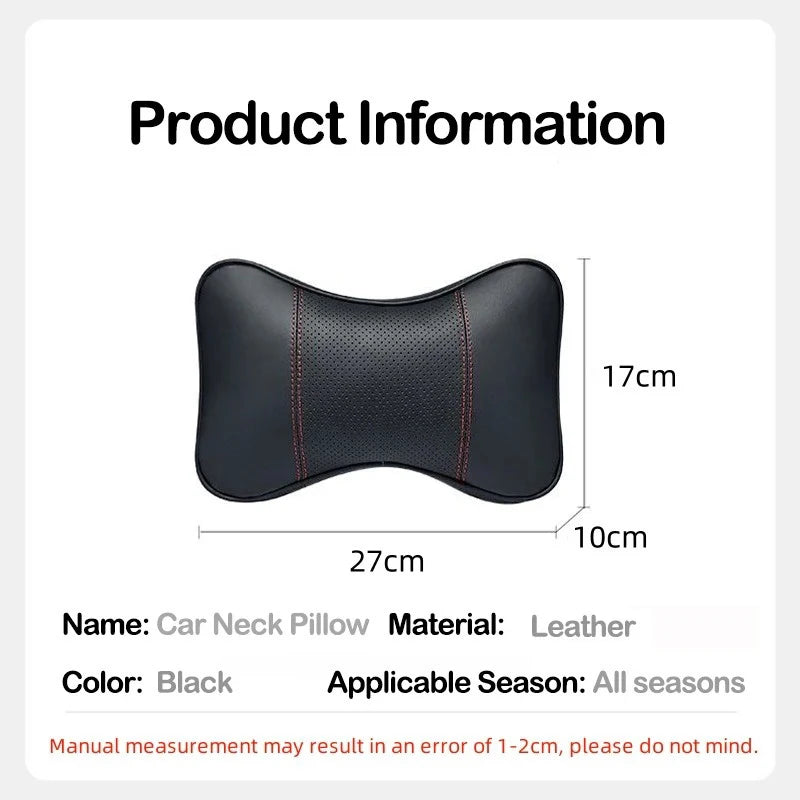 Ford Car Headrest Neck Pillow and Seat Belt Shoulder Pad Set – 2/4-Piece