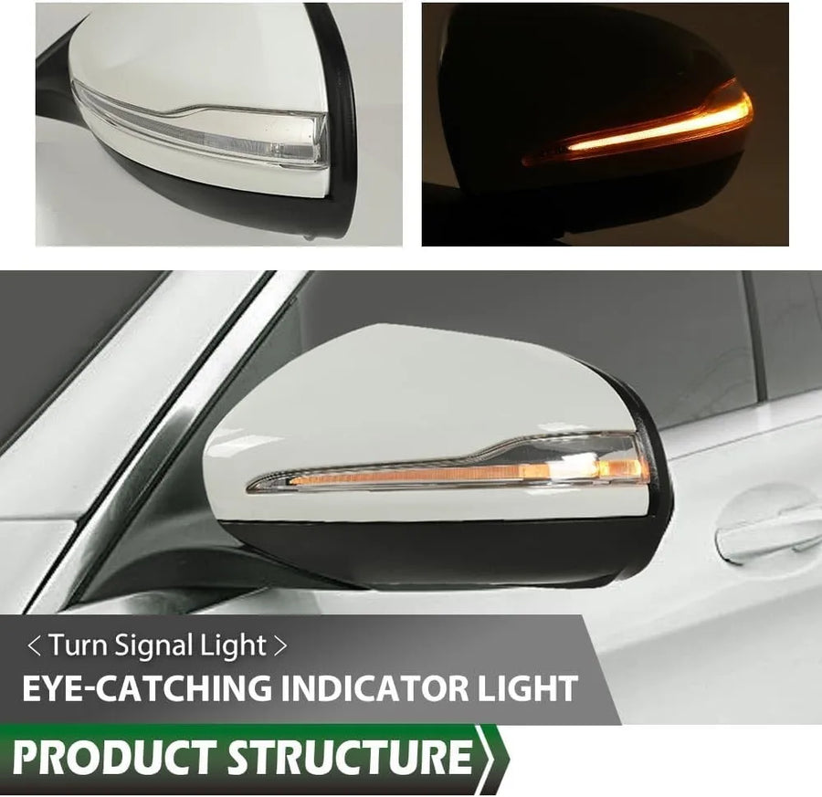 Heated Blind-Spot Mirror for 2017–2021 Mercedes-Benz X253 GLC – 2538103500