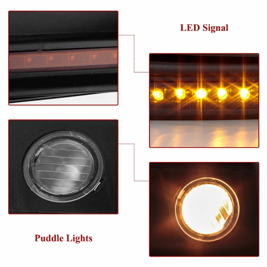Power-Heated Tow Mirror Pair with Signals for 2007–2014 Ford F-150