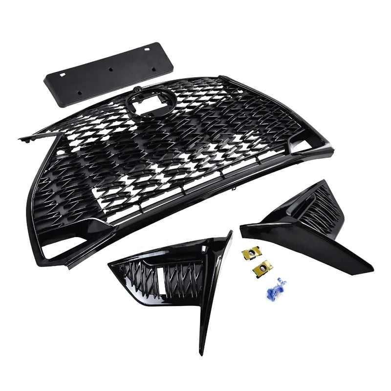 Lexus IS300/IS350 F Sport Gloss-Black Grille Components – 2021–2022