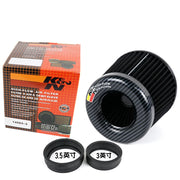 Universal High-Flow Mushroom Air Filter – 3 to 4 Inch