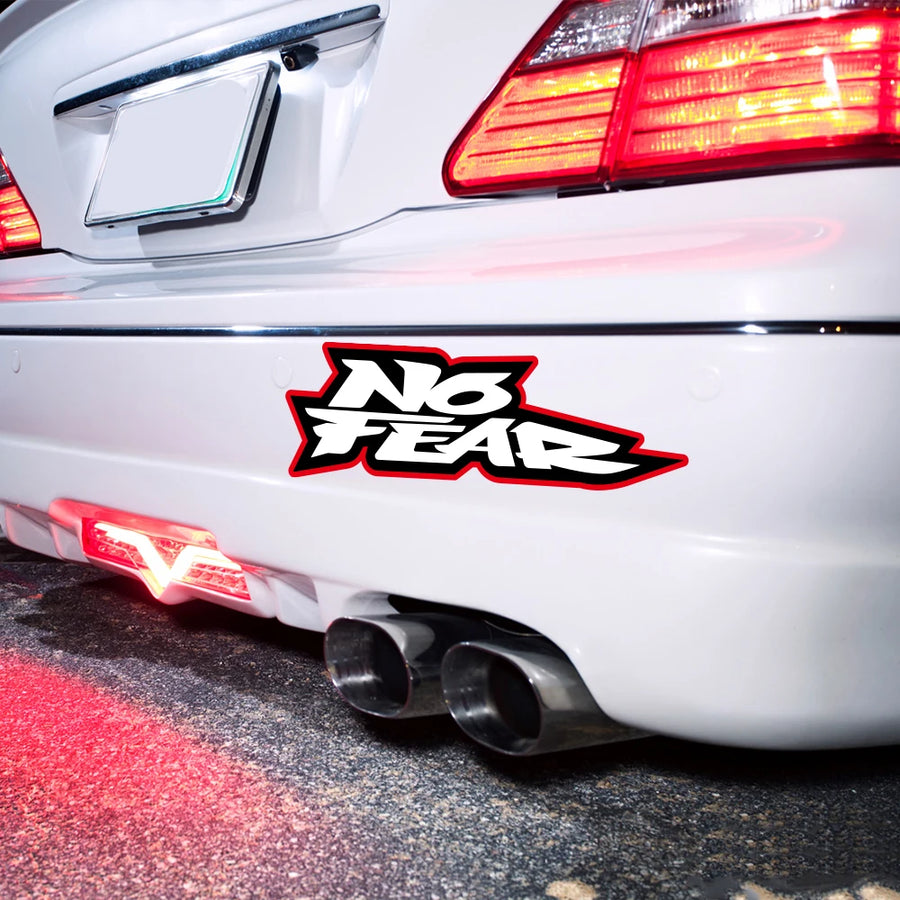 No Fear Graphic Automotive Decal & Wrap Film