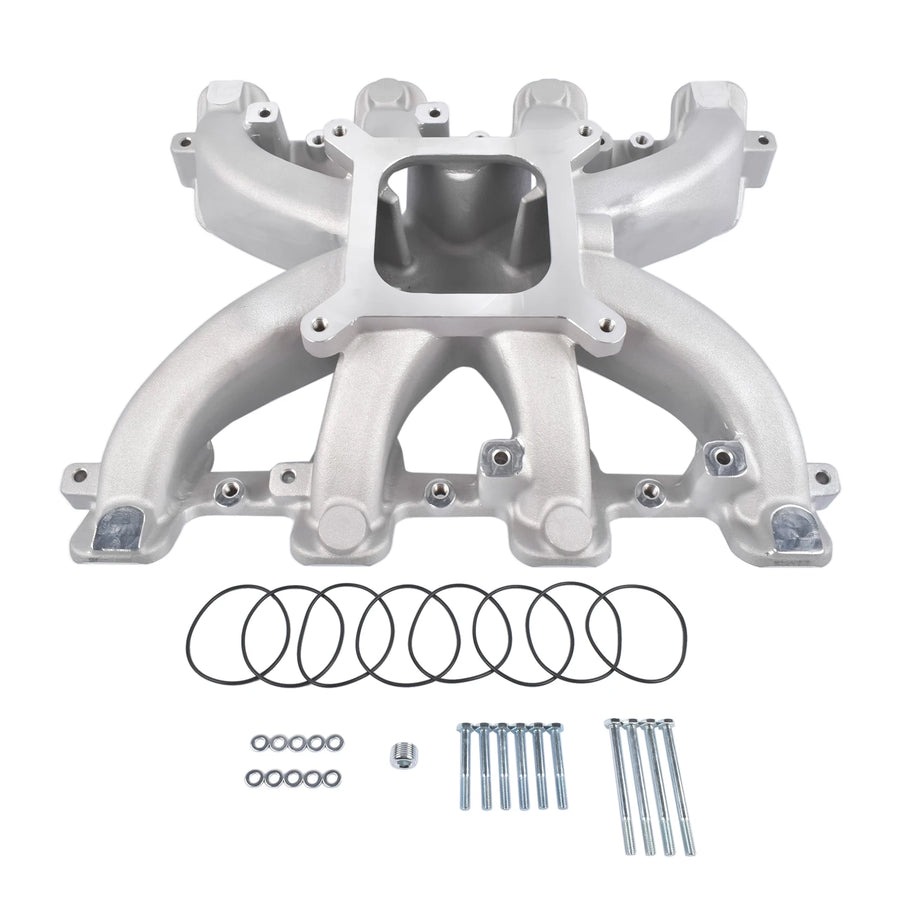 Single-Plane Carbureted Intake Manifold for Chevrolet LS1/LS2/LS6