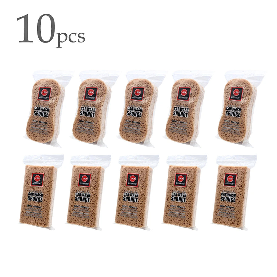 Large Porous Car Wash Sponges, 2-, 5- & 10-Piece Options