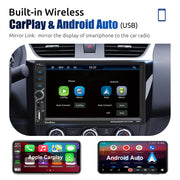 7-Inch 2-DIN Wireless CarPlay and Android Auto Car Stereo