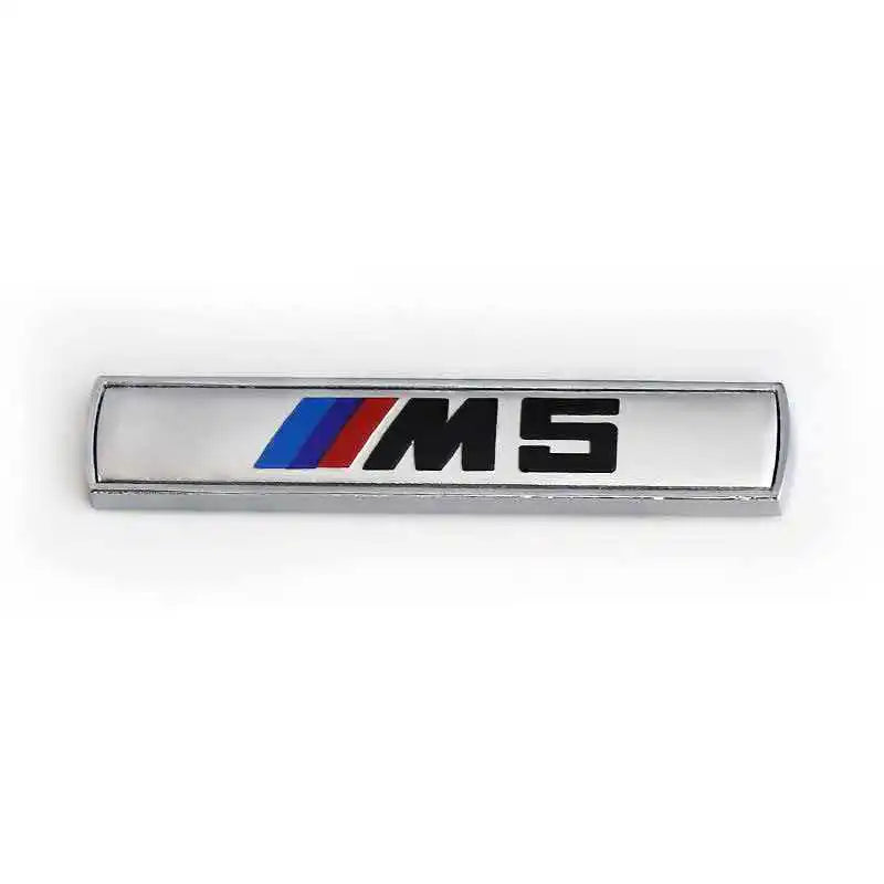M Side Fender Emblem Stickers for BMW M3/M5/3 Series/5 Series, Side Wing Badge Decor Modification Decals